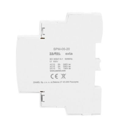 Styk pomocniczy do styczników serii ZAMEL EXTA STM 5A 2NO TYP: SPM-05-20 ZAMEL (EXT10000313-WUN)